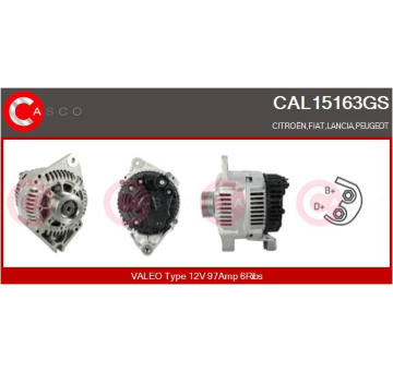 generátor CASCO CAL10573AS