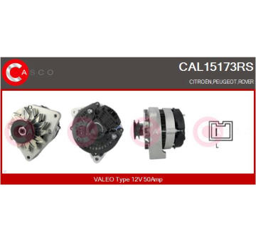 Alternátor CASCO CAL15330AS