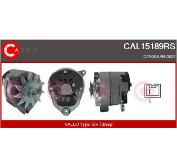 Odpor vnútorného ventilátora CASCO CRS77009AS