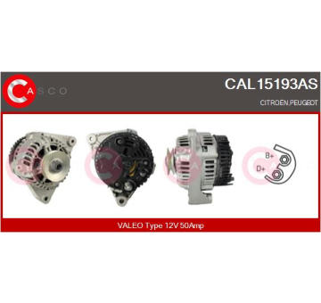 generátor CASCO CAL10621AS