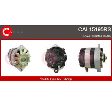 generátor CASCO CAL10624AS