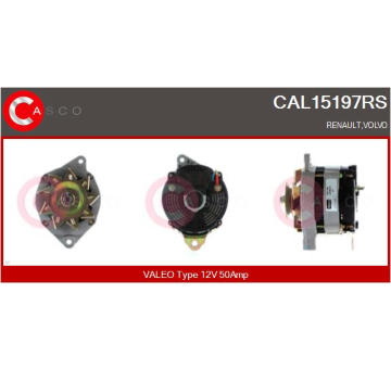 generátor CASCO CAL10626AS