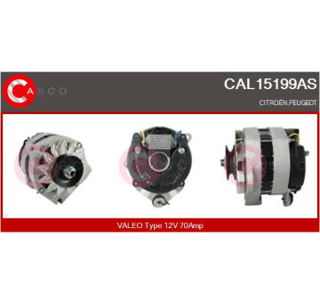 generátor CASCO CAL10627AS