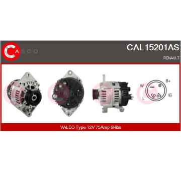 Spínač, zvedací zařízení oken CASCO CWR85000AS