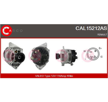 Spínač, zvedací zařízení oken CASCO CWR86013AS