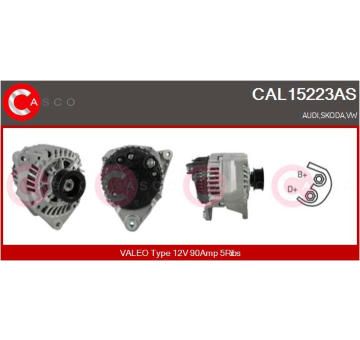 generátor CASCO CAL10657GS