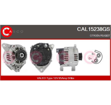 generátor CASCO CAL15238GS