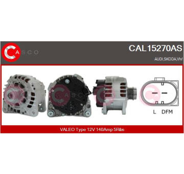 generátor CASCO CAL10730AS
