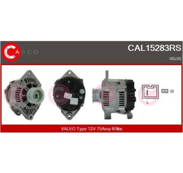 generátor CASCO CAL10751GS