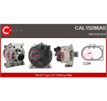generátor CASCO CAL15286AS