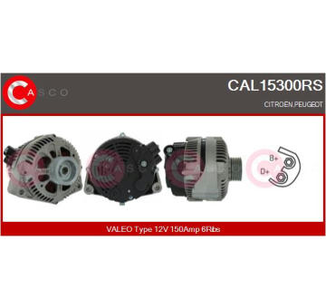 generátor CASCO CAL10782GS