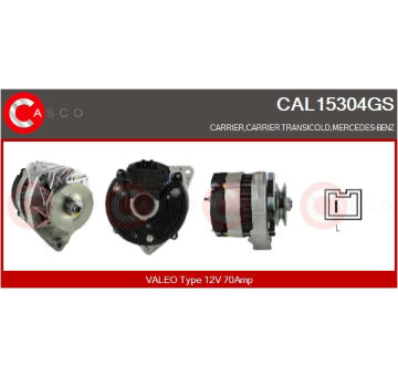 generátor CASCO CAL10788GS