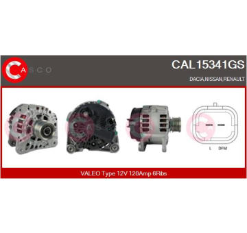 Alternátor CASCO CAL10111AS