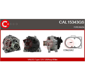 generátor CASCO CAL10A42GS