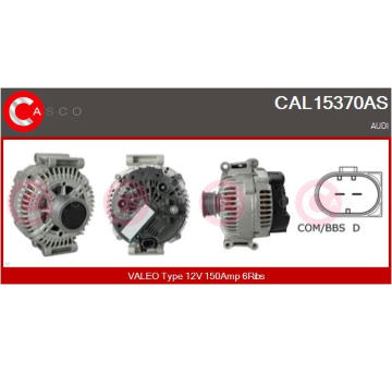 Alternátor CASCO CAL10139AS
