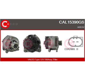 Skupina trupu, turbodmychadlo CASCO CCH74025AS