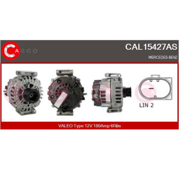 Alternátor CASCO CAL10203AS