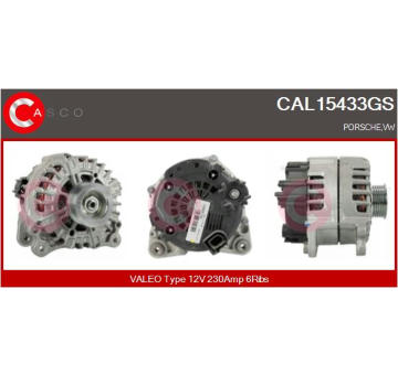 Alternátor CASCO CAL10209AS
