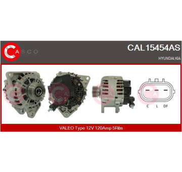 Mechanizmus stieračov CASCO CWT33106AS