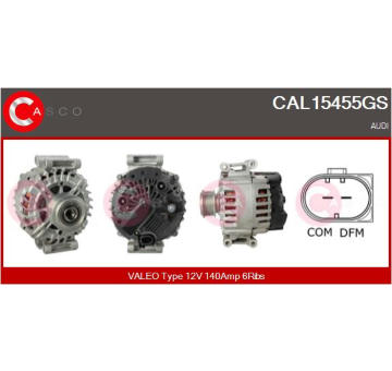 Alternátor CASCO CAL20100AS