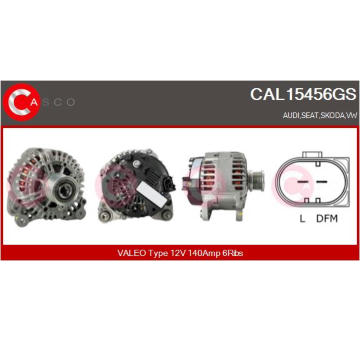 Alternátor CASCO CAL20102AS