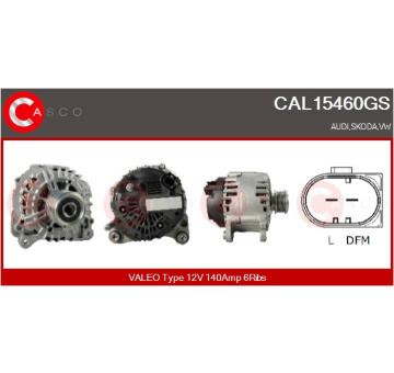 generátor CASCO CAL11627GS
