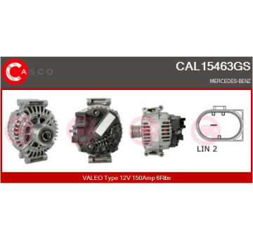 Alternátor CASCO CAL20110AS