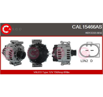 Mechanizmus stieračov CASCO CWT10122AS