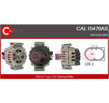 Mechanizmus stieračov CASCO CWT10121AS