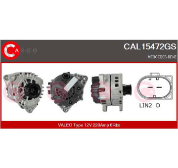 Alternátor CASCO CAL10249AS