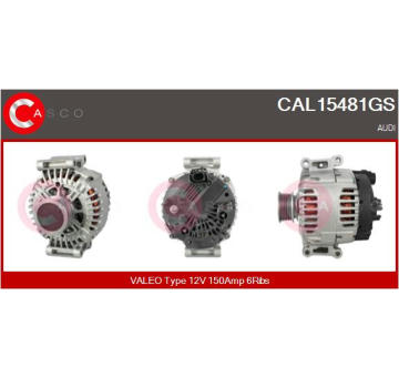 Alternátor CASCO CAL10260AS