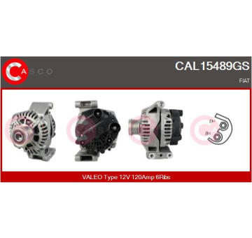 Alternátor CASCO CAL10268AS