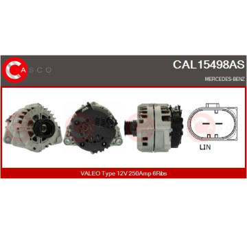 generátor CASCO CAL12100AS
