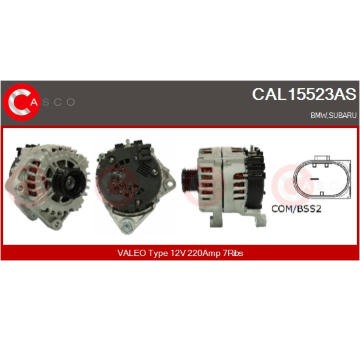 generátor CASCO CAL14104GS