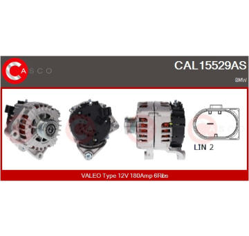 generátor CASCO CAL14109AS
