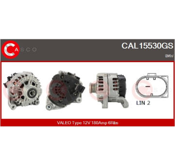 generátor CASCO CAL14110AS