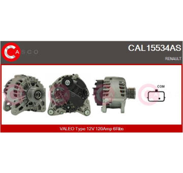 Alternátor CASCO CAL20206AS