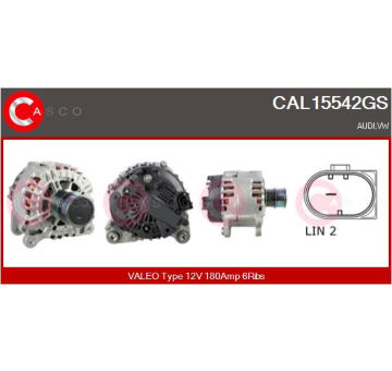 Alternátor CASCO CAL10310AS