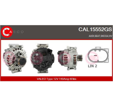 Alternátor CASCO CAL10316AS