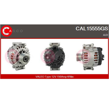 Remenica alternátora CASCO CCP90147GS
