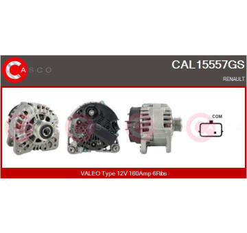 Řemenice, generátor CASCO CCP90149GS