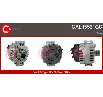 Remenica alternátora CASCO CCP90153AS