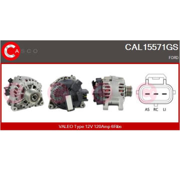 Alternátor CASCO CAL10331AS