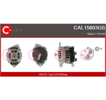 Motor stieračov CASCO CWM15321AS