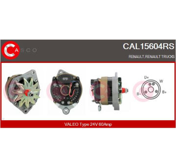 Alternátor CASCO CAL21100AS