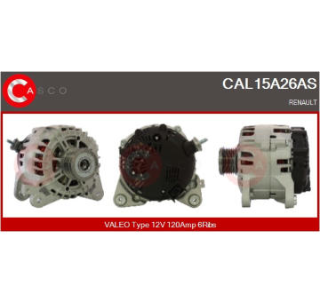 Remenica alternátora CASCO CCP90226AS