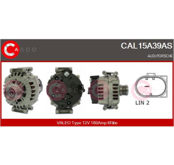 Alternátor CASCO CAL10401AS