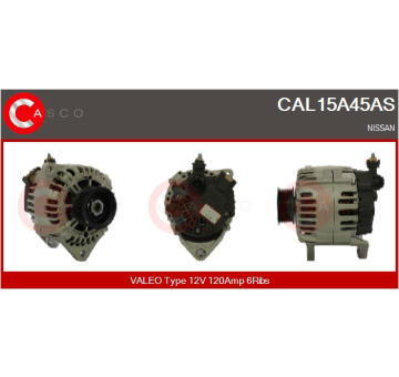generátor CASCO CAL15105AS