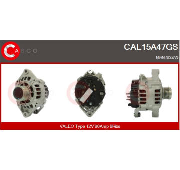 generátor CASCO CAL15106AS