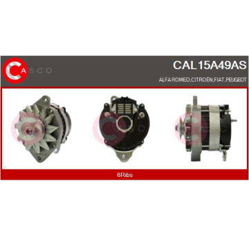generátor CASCO CAL15107AS